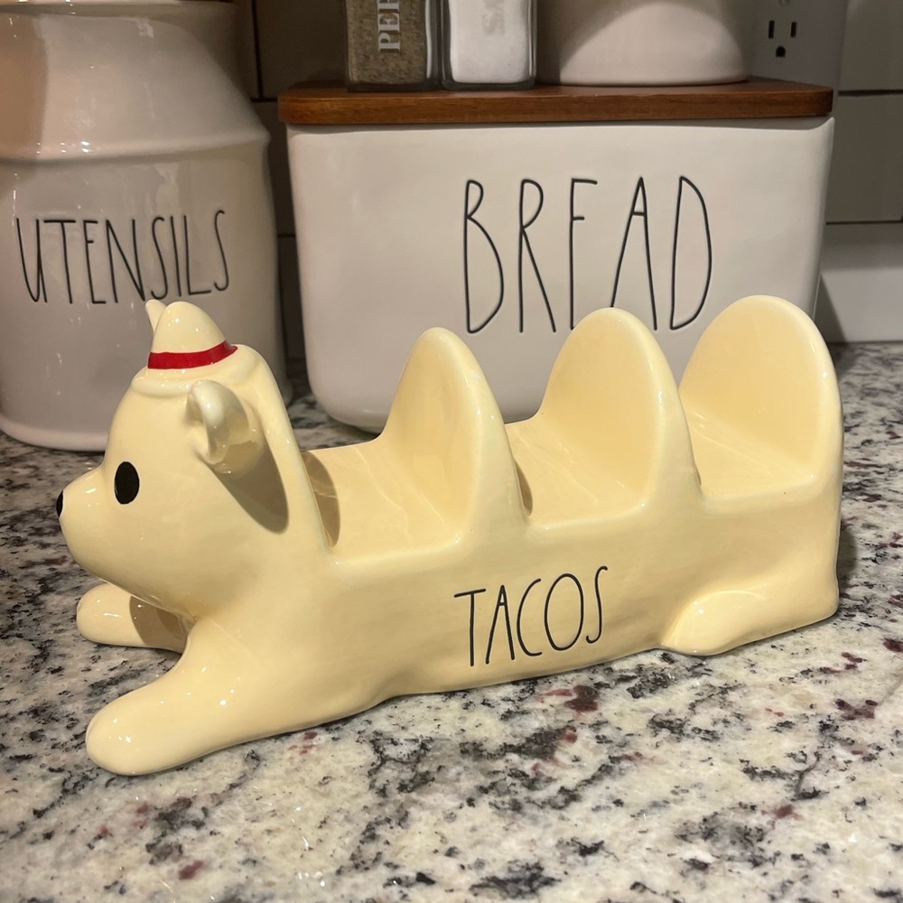 Rae Dunn Chihuahua Tacos Dog